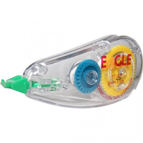 CORRECTOR TIPO CINTA RIHAN TY189 BASE AGUA CONTENIDO 6MTS X 5MM 1 PIEZA - Envío Gratuito