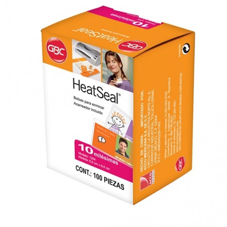 MICA TERMICA TAMAÑO 6.5 X 9.5 CM GBC 1204 FORMA RIGIDA 10 MILESIMAS 1 PAQUETE CON 100 PIEZAS - Envío Gratuito