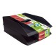 CHAROLA APILABLE MAPED PLASTICO COLOR NEGRO - Envío Gratuito