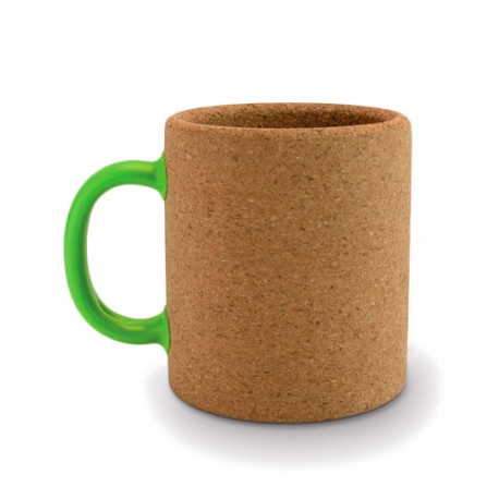 ORGANIZADOR DE ESCRITORIO JUST MUSTARD DE CORCHO EN FORMA DE TAZA CON 1 COMPARTIMIENTO - Envío Gratuito