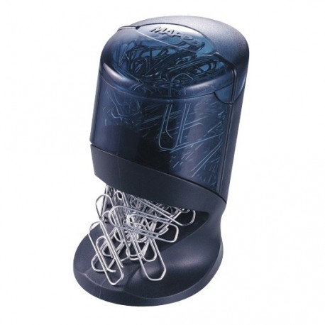 PORTACLIP DESPACHADOR MAPED DE PLASTICO CON IMAN COLOR NEGRO 75001 1 PIEZA - Envío Gratuito