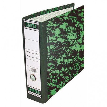 REGISTRADOR DE CARTON PANORAMICA ARILLO EN O DE 1 PULGADA COLOR VERDE FORTEC REC01 1 PIEZA - Envío Gratuito
