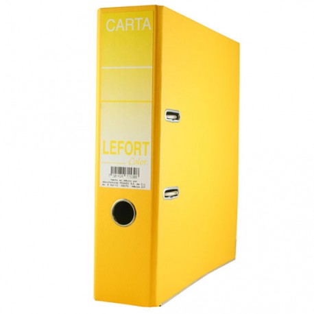 REGISTRADOR DE CARTON COLOR ARILLO EN O DE 3 PULGADAS COLOR AMARILLO LEFORT 1530 1 PIEZA - Envío Gratuito
