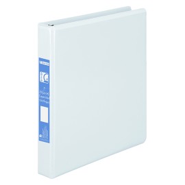 CARPETA DE VINIL BASICA ARILLO EN O DE 1 PULGADA COLOR BLANCA ACCO CLEAR VIEW 1 PIEZA - Envío Gratuito