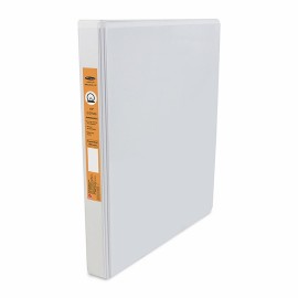 CARPETA DE VINIL PANORAMICA ARILLO EN O DE 0.5 PULGADAS COLOR BLANCA WILSON JONES 362 1 PIEZA - Envío Gratuito