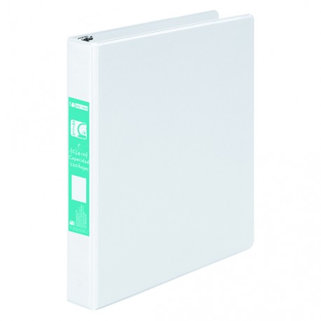 CARPETA DE VINIL BASICA ARILLO EN O DE 1 PULGADA COLOR BLANCA WILSON JONES CLEAR VIEW 1 PIEZA - Envío Gratuito