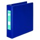 CARPETA DE VINIL BASICA ARILLO EN O DE 2 PULGADAS COLOR AZUL ACCO CLEAR VIEW 1 PIEZA - Envío Gratuito