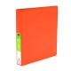 CARPETA DE VINIL PANORAMICA ARILLO EN O DE 1 PULGADA COLOR NARANJA WILSON JONES TEENS 1 PIEZA - Envío Gratuito