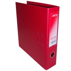 REGISTRADOR DE CARTON COLOR ARILLO EN O DE 3 PULGADAS COLOR NEGRO LEFORT 6230 1 PIEZA - Envío Gratuito