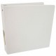 CARPETA DE VINIL BASICA ARILLO EN O DE 1.5 PULGADAS COLOR BLANCA KINERA 9600BL 1 PIEZA - Envío Gratuito
