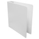 CARPETA DE VINIL BASICA ARILLO EN O DE 1.5 PULGADAS COLOR BLANCA KINERA 9600BL 1 PIEZA - Envío Gratuito
