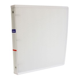 CARPETA DE POLIPROPILENO COLOR TAMAÑO CARTA ARILLO EN O DE 1 PULGADA COLOR BLANCA OXFORD OXFORD - Envío Gratuito