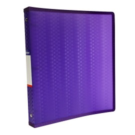 CARPETA DE POLIPROPILENO COLOR TAMAÑO CARTA ARILLO EN O DE 1 PULGADA COLOR MORADO OXFORD F905M - Envío Gratuito