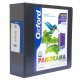 CARPETA DE VINIL PANORAMICA ARILLO EN D DE 4 PULGADAS COLOR NEGRO OXFORD PANORAMA 1 PIEZA - Envío Gratuito