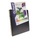 CARPETA DE VINIL PANORAMICA ARILLO EN O DE 1.5 PULGADAS COLOR NEGRO OXFORD PANORAMA 1 PIEZA - Envío Gratuito