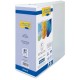 CARPETA DE VINIL PANORAMICA ARILLO EN D DE 3 PULGADAS COLOR BLANCA FORTEC CBD3 1 PIEZA - Envío Gratuito