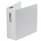 CARPETA DE VINIL PANORAMICA ARILLO EN D DE 4 PULGADAS COLOR BLANCA KINERA 9411BL 1 PIEZA - Envío Gratuito