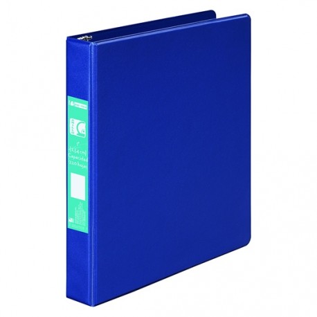 CARPETA DE VINIL BASICA ARILLO EN O DE 1 PULGADA COLOR AZUL WILSON JONES CLEAR VIEW 1 PIEZA - Envío Gratuito