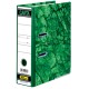 REGISTRADOR DE CARTON MARMOLEADO CLASICO TAMAÑO CARTA ARILLO EN D DE 2.5 PULGADAS COLOR VERDE PRINTAFORM REGCAR - Envío Gratuito