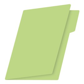 Fólder tamaño carta verde c/100 - Envío Gratuito