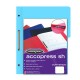 FOLDER DE PAPEL TAMAÑO OFICIO ACCO ACCOPRESS P4564 TIPO CARPETA COLOR AZUL CLARO 1 PQ C/10 PZS - Envío Gratuito
