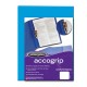 FOLDER DE PAPEL TAMAÑO CARTA ACCO ACCOGRIP P0976 TIPO CARPETA COLOR AZUL CLARO 1 PQ C/4 PZS - Envío Gratuito