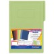 FOLDER DE PAPEL TAMAÑO OFICIO KYMA KYMA TIPO CARPETA COLOR VERDE CLARO 1 PQ C/3 PZS - Envío Gratuito