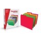 FOLDER DE PAPEL TAMAÑO CARTA TOPS PRODUCTS PENDAFLEX 05012SN TIPO 1/2 CEJA COLOR SURTIDO 1 PQ C/50 PZS