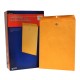 SOBRE BOLSA AMPAD 73112 DE PAPEL COLOR CREMA OFICIO SOLAPA ENGOMADA 1 PAQUETE CON 100 SOBRES - Envío Gratuito
