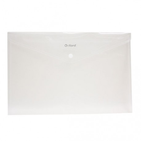 SOBRE BOLSA OXFORD F412B DE POLIPROPILENO COLOR BLANCO CARTA CON BROCHE 1 PIEZA - Envío Gratuito