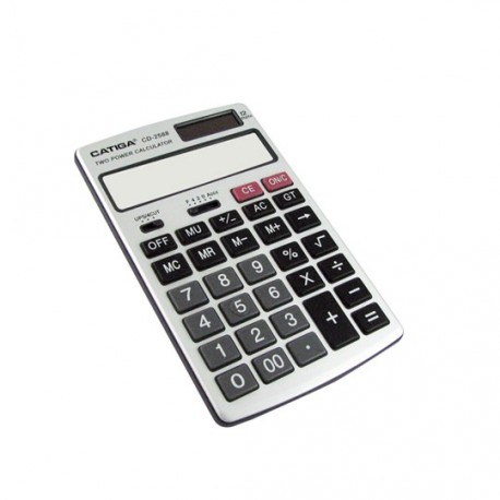 CALCULADORA DE ESCRITORIO CATIGA CD-2588 12 DIGITOS - Envío Gratuito