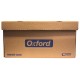 CAJA PARA ARCHIVO TAMAÑO CARTA OXFORD DE CARTON DE 31 X 24 X 25 CM 1 PIEZA - Envío Gratuito