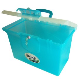 CAJA PARA ARCHIVO TAMAÑO OFICIO AZOR DE PLASTICO DE 25.5 X 28.5 CM 1 PIEZA - Envío Gratuito