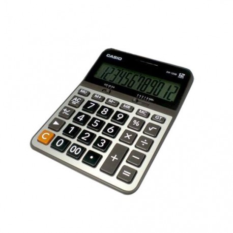 CALCULADORA BASICA SEMI-ESCRITORIO CASIO DX120B 12 DIGITOS - Envío Gratuito
