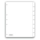 SEPARADOR WILSON JONES P0155 TAMAÑO CARTA CON 8 DIVISIONES DE PAPEL CON CEJAS PLASTIFICADAS 1 JUEGO - Envío Gratuito
