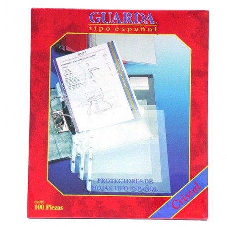 PROTECTOR DE HOJAS KINERA TAMAÑO CARTA CRISTALINO 1 PAQUETE CON 100 PZAS - Envío Gratuito