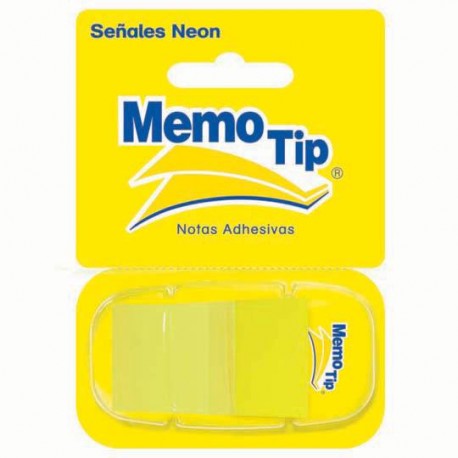 BANDERITAS JANEL MEMOTIP COLOR AMARILLO 25 BANDERITAS - Envío Gratuito