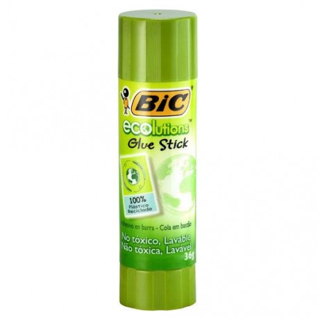 LAPIZ ADHESIVO BIC ECOLUTIONS DE 36 GR 1 PIEZA - Envío Gratuito