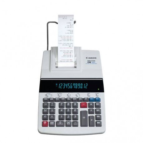 SUMADORA CANON MP27DII DE 12 DIGITOS ROLLO ESTANDAR 57 X 60 MM BICOLOR - Envío Gratuito