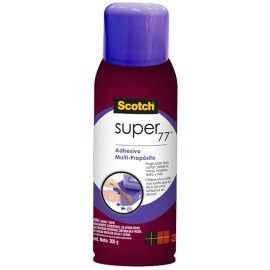 ADHESIVO EN AEROSOL SCOTCH SUPER 77 TRANSPARENTE DE ALTA ADHESION 305 GR 1 PIEZA - Envío Gratuito
