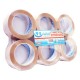 CINTA ADHESIVA DE EMPAQUE CANELA NAVITEK 240 DE 48 MM X 150 M BLISTER CON 6 PZAS - Envío Gratuito