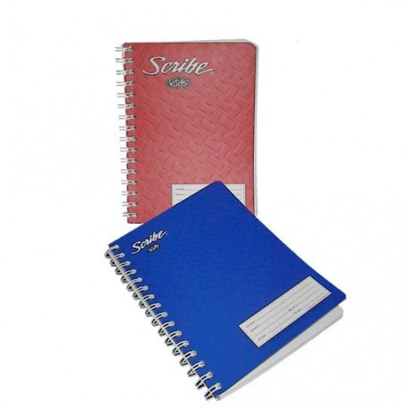 CUADERNO FORMA FRANCESA CUADRO GRANDE SCRIBE DE 100 HOJAS PASTA SEMI RIGIDA TIPO DOBLE 1 PIEZA - Envío Gratuito