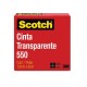 CINTA ADHESIVA CORTE FACIL SCOTCH 550 TRANSPARENTE DE 12 MM X 65 M 1 PZA - Envío Gratuito