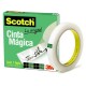 CINTA ADHESIVA MAGICA SCOTCH 810 DE 24 MM X 65 M 1 PZA - Envío Gratuito