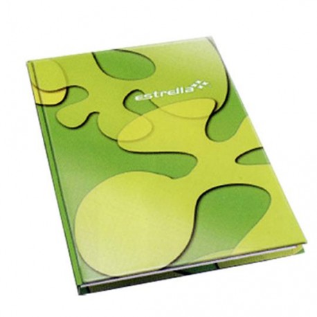 CUADERNO FORMA FRANCESA CUADRO GRANDE ESTRELLA DE 96 HOJAS PASTA DURA TIPO COSIDO 1 PIEZA - Envío Gratuito