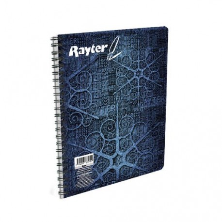 CUADERNO PROFESIONAL BLANCO RAYTER DE 100 HOJAS PASTA CARTULINA TIPO DOBLE 1 PIEZA - Envío Gratuito