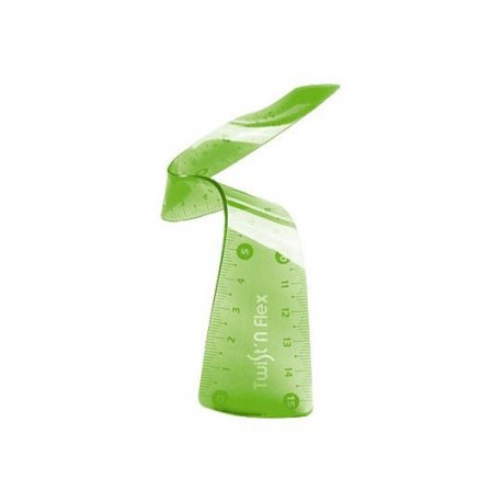 REGLA MAE DE 30CM COLORES SURTIDOS DE PLASTICO FLEXIBLE 1 PIEZA - Envío Gratuito