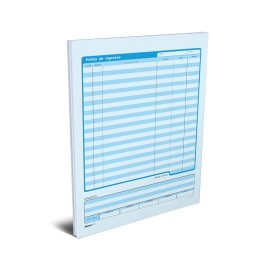 POLIZA DE INGRESOS RAYTER 08POIN TAMAÑO CARTA 1 BLOCK CON 50 HOJAS - Envío Gratuito