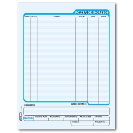 Lm-p¢liza de ingresos printaform - Envío Gratuito