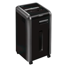 DESTRUCTORA DE PAPEL FELLOWES 225CI GARGANTA DE 22.86 CM CORTE CRUZADO 4 MM X 38 MM 1 PZA - Envío Gratuito